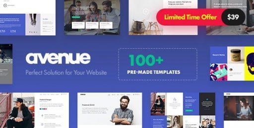 Avenue Avenue - Creative Multi-Purpose WordPress Theme - Image 1