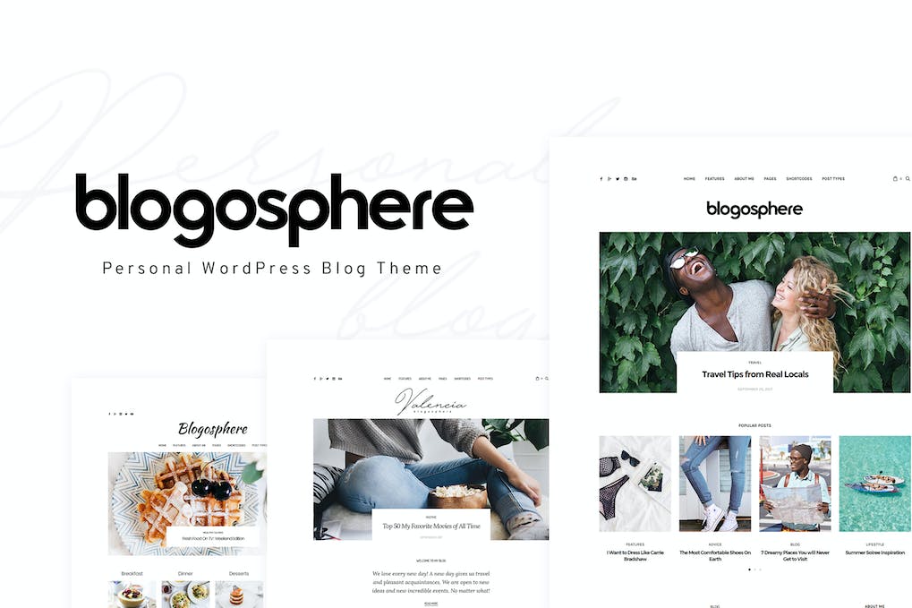Blogshare Blogosphere - Magazine and Blog WordPress Theme - Image 1