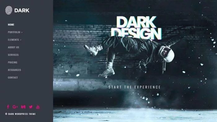 Dark-Design-theme-700x394 Dark WordPress Theme - Image 1