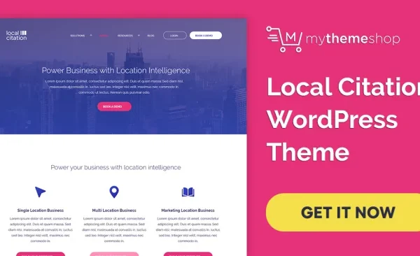 MyThemeShop Local Citation WordPress Theme