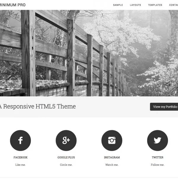 Minimum Pro Theme