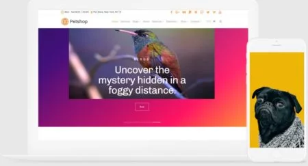 Petshop-WordPress-Theme-450x243-1 Petshop WordPress Theme - Image 1