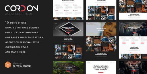 cordon- Cordon – Responsive One Page Theme - Image 1