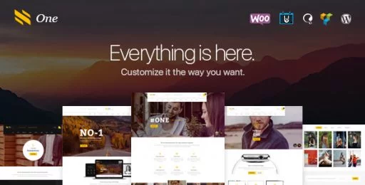one One – Business Agency Events WooCommerce Theme - Image 1
