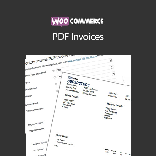 WooCommerce-PDF-Invoices WooCommerce PDF Invoices - Image 1