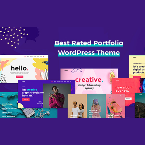 leedo-creative Leedo – Modern, Colorful & Creative Portfolio WordPress Theme - Image 1
