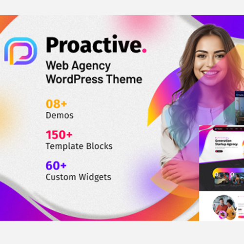 Proactive Proactive - Web Design Agency WordPress Theme - Image 1